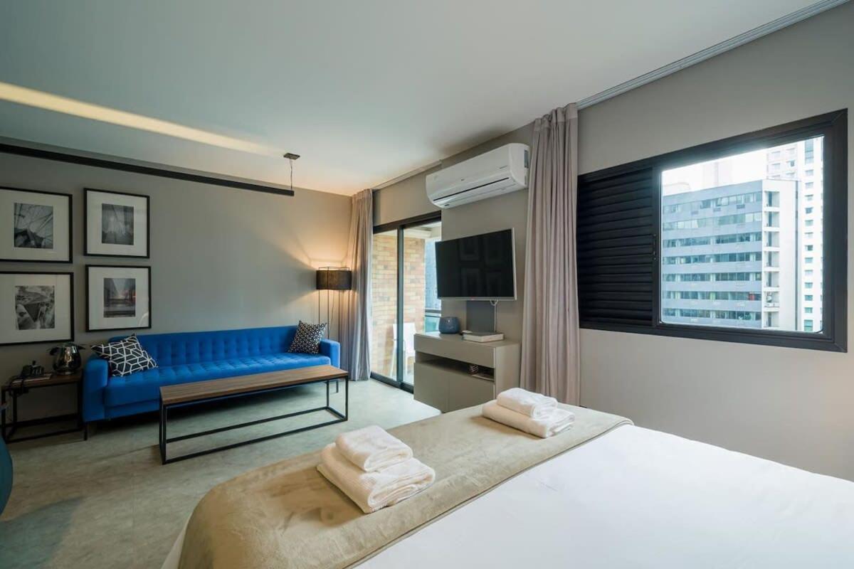 Bhomy Brooklin Ao Lado Do Wtc E Berrini Et802 Apartment São Paulo Luaran gambar